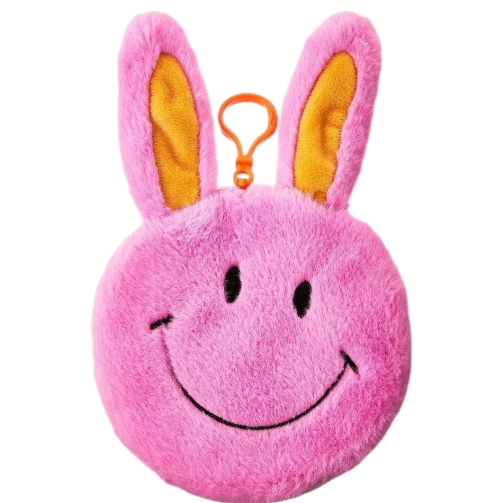 Pink Smiley Easter Coin Purse – Way To Celebrate